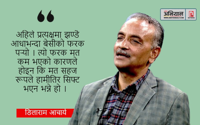 प्रधानमन्त्रीमा माओवादी केन्द्रको दाबी छ : सचिव डिलाराम आचार्य [अन्तरवार्ता]