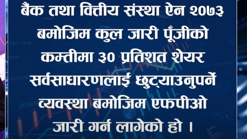 उन्नति सहकार्य लघुवित्तको एफपीओ आजदेखि, आईपीओकै मूल्यमा खरीद गर्न सकिने [भिडियो रिपोर्ट]