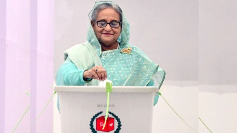 बंगलादेशको संसदीय निर्वाचन : प्रधानमन्त्री हसीनाको पार्टीले जित्यो २९८ मध्ये २२२ सिट